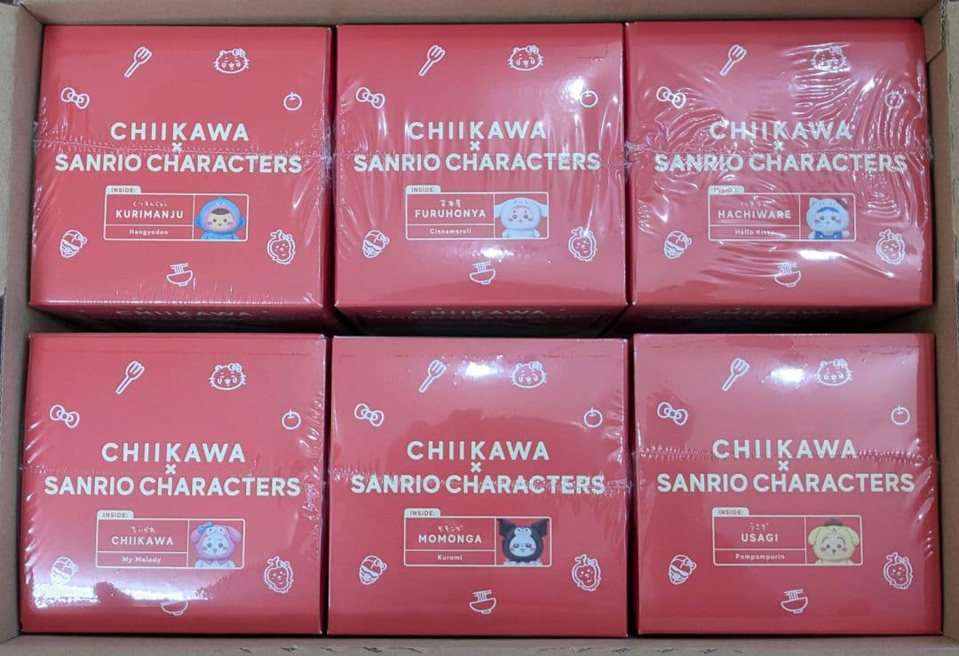 【コンプリート（6点）セット】ちいかわ×サンリオ Kiramekko