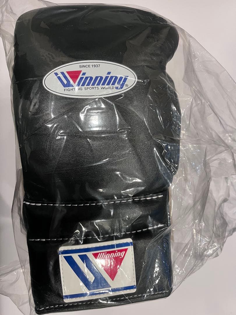 winningウイニング16オンス紐式黒本日24日値下済※新品未使用袋未開封品※