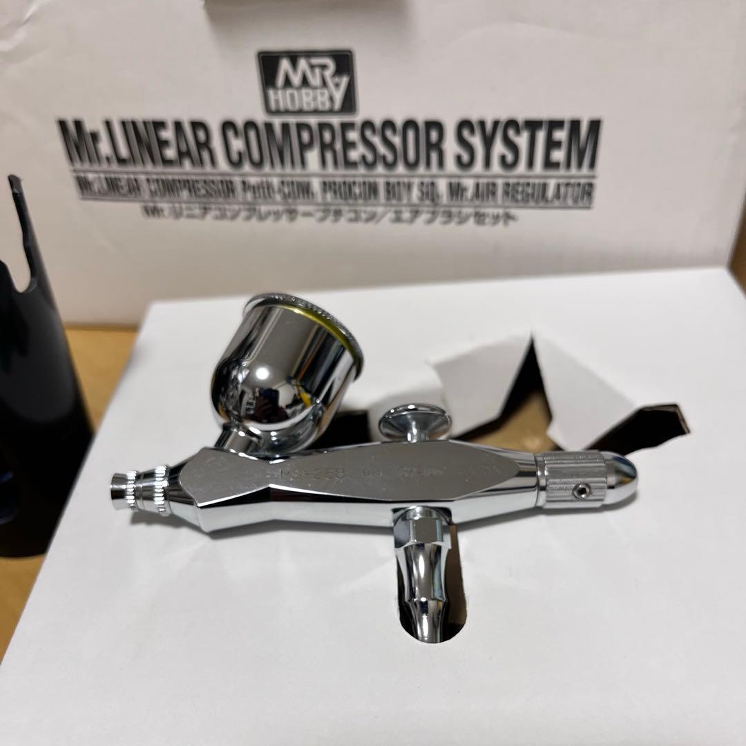 クレオス Mr.リニアコンプレッサー プチコン エアーブラシセット 送料込み