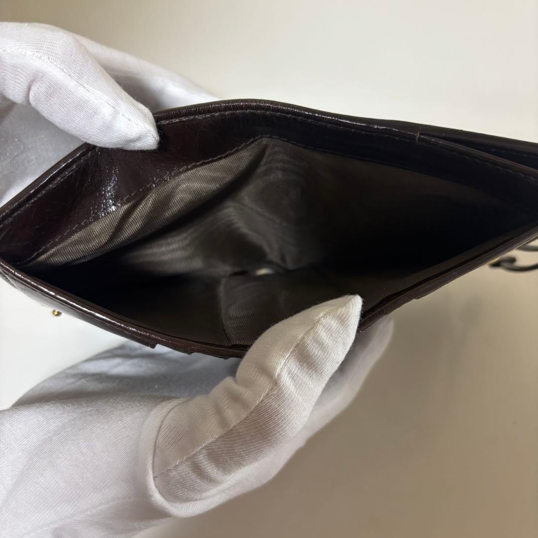 ［正規品］PRADA ソフトルックスレザー 財布トライアングル ロゴ