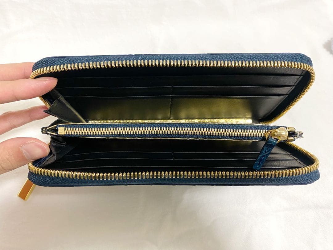 【Broken Angel】池田工芸　長財布　トゥルーブルー