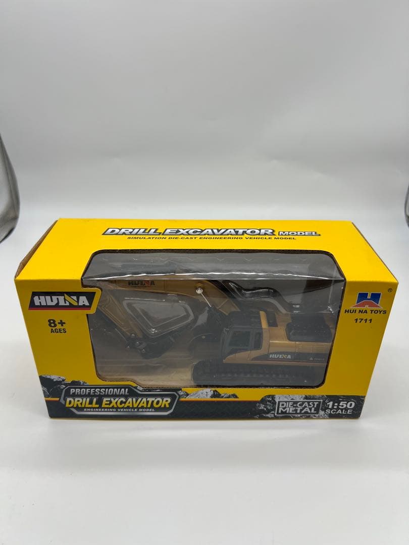その他 No240 HUINA TOYS 1/50 DRILL EXCAVATOR