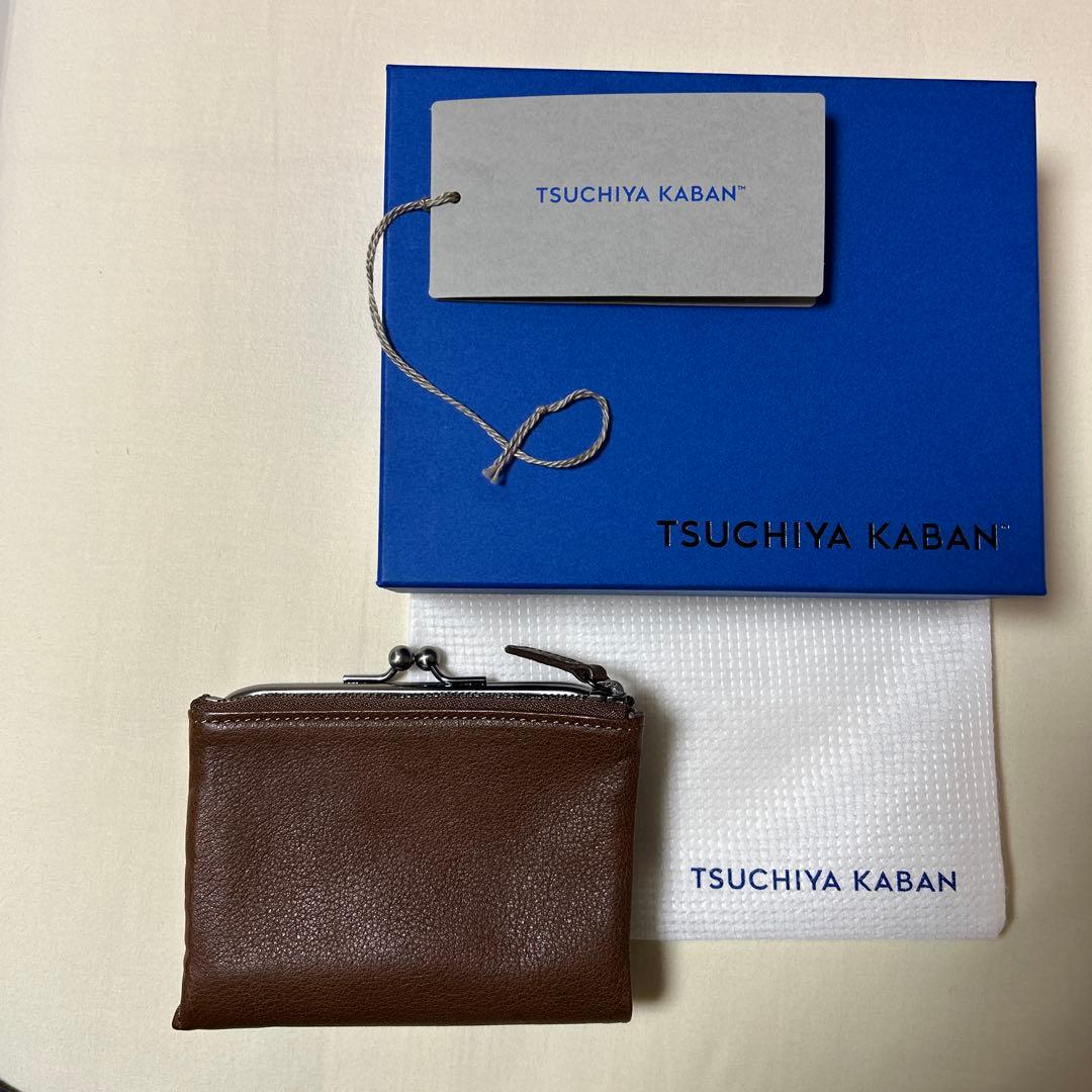 土屋鞄　オイルヌメがま口パケット財布