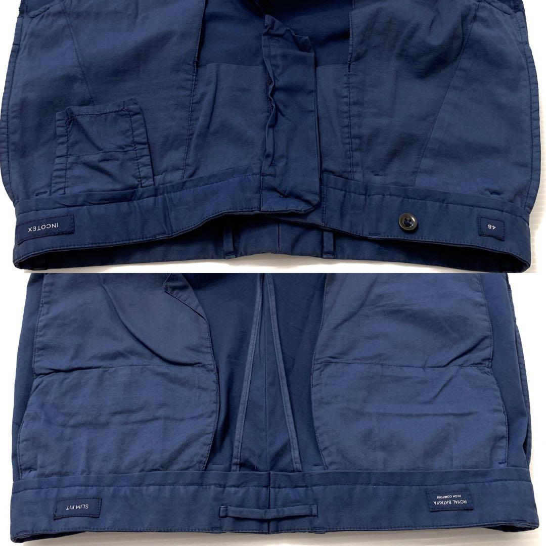 ☀︎美品 incotex ルーマニア製 定価¥35,000程 ベーシックPT