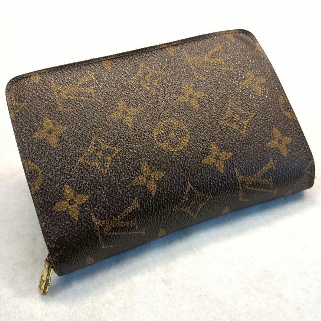 【美品】Louis Vuitton モノグラム 二つ折り財布