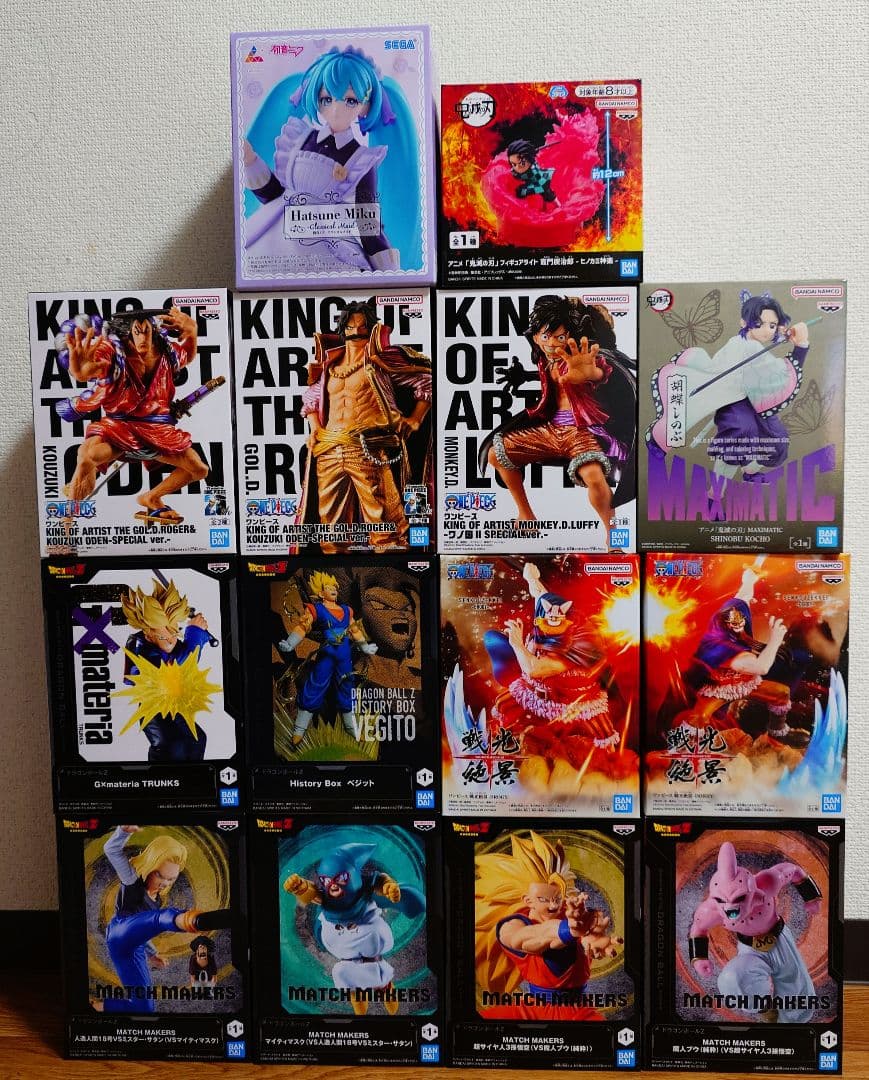 ワンピース　ドラゴンボール　鬼滅の刃　フィギュア⑯