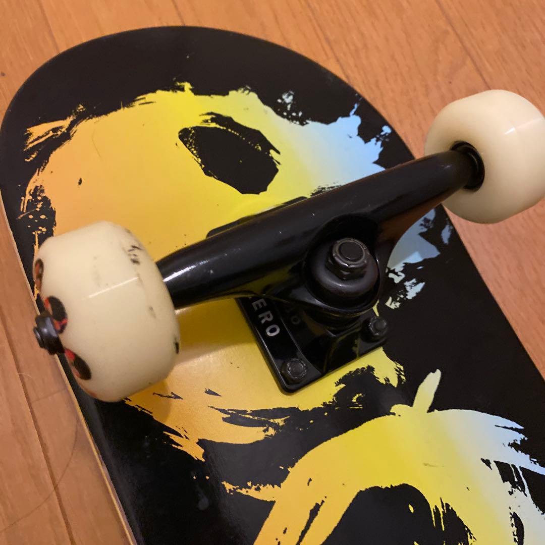 【未使用】zero スケートボード　コンプリート