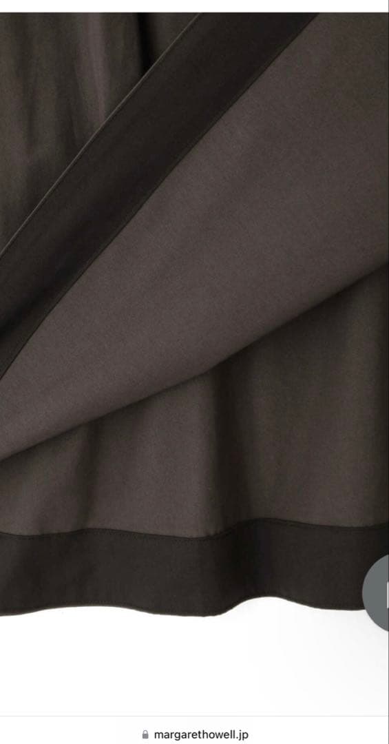 マーガレットハウエル　スカート　紙タグあり