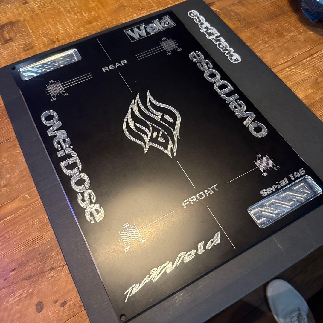 オーバードーズoverdose セッテングボードブラックWeldバージョン限定