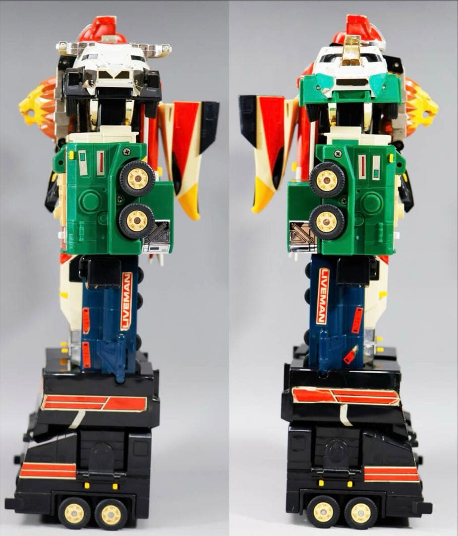 超獣戦隊ライブマン　DX超合金スーパーライブロボ　昭和