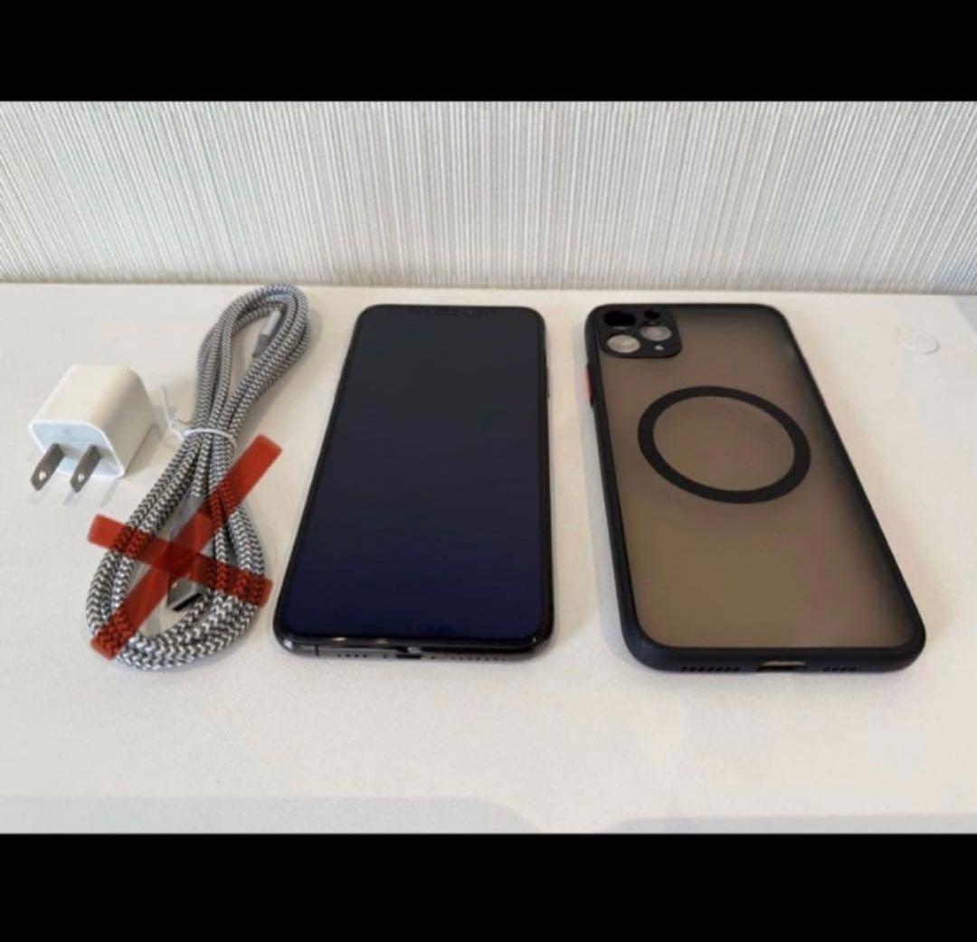 iPhone11promax256GB.本体.ケース.箱付！！