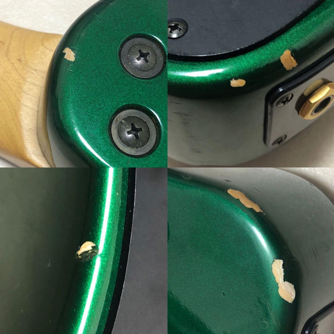 【美品】ZO-3 芸達者 グリーン アンプ内蔵ミニギター 専用ケース付 ぞうさん