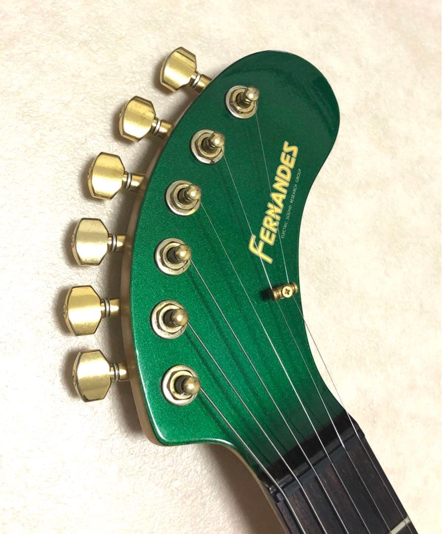 【美品】ZO-3 芸達者 グリーン アンプ内蔵ミニギター 専用ケース付 ぞうさん