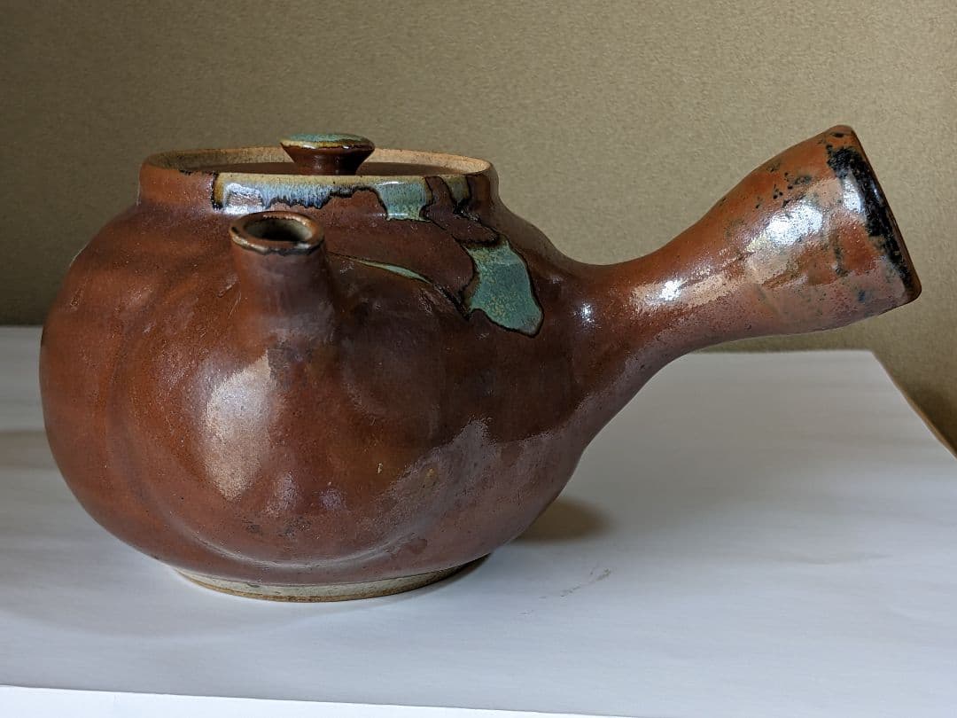 ♦民藝 益子焼 用の美 陶芸 茶器 急須 古美術品 骨董品 アンティーク