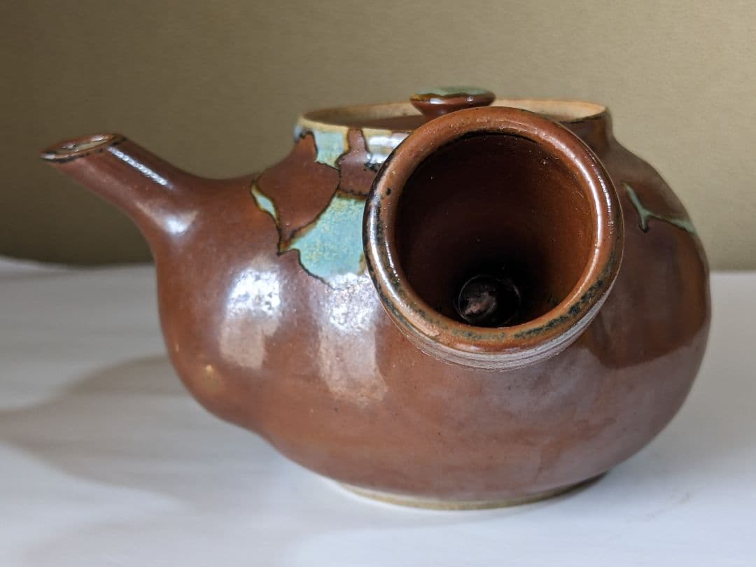 ♦民藝 益子焼 用の美 陶芸 茶器 急須 古美術品 骨董品 アンティーク