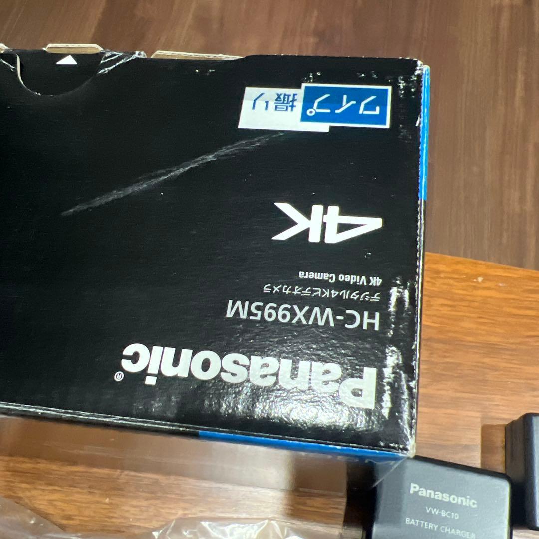 美品　パナソニック 4K ビデオカメラ HC-WX995M-T 64GB