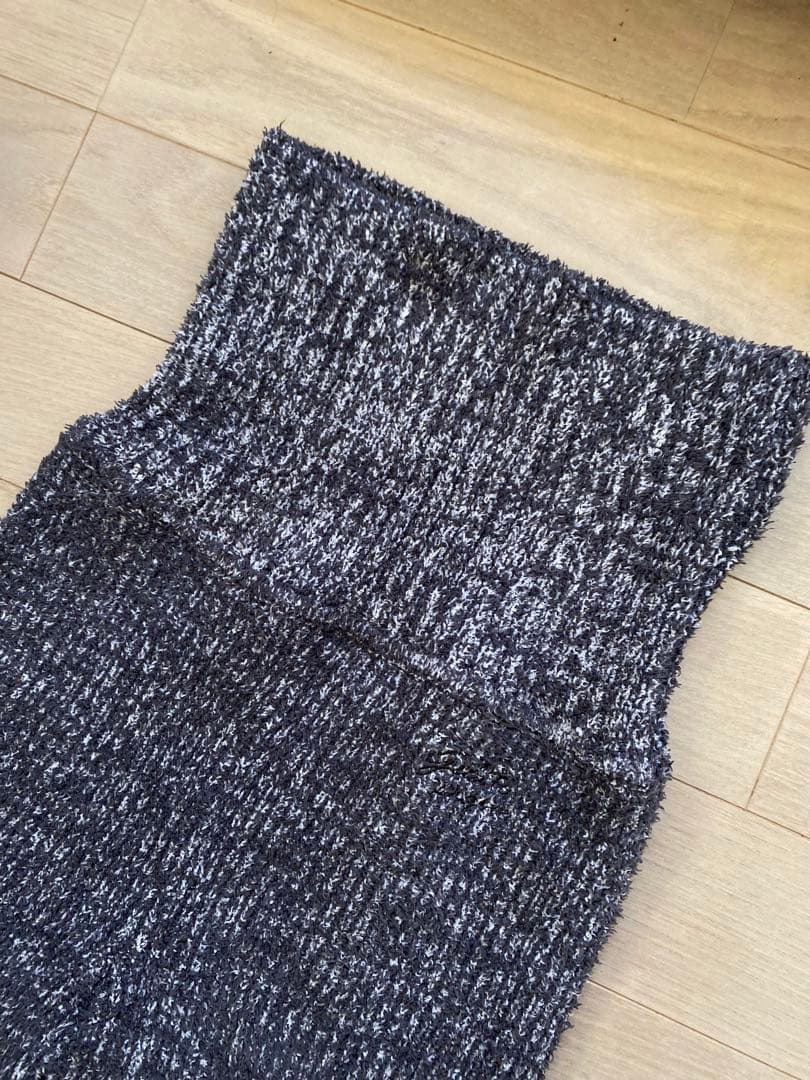 美品　ジェラートピケ　ニット　セットアップ　グレー　ネイビー