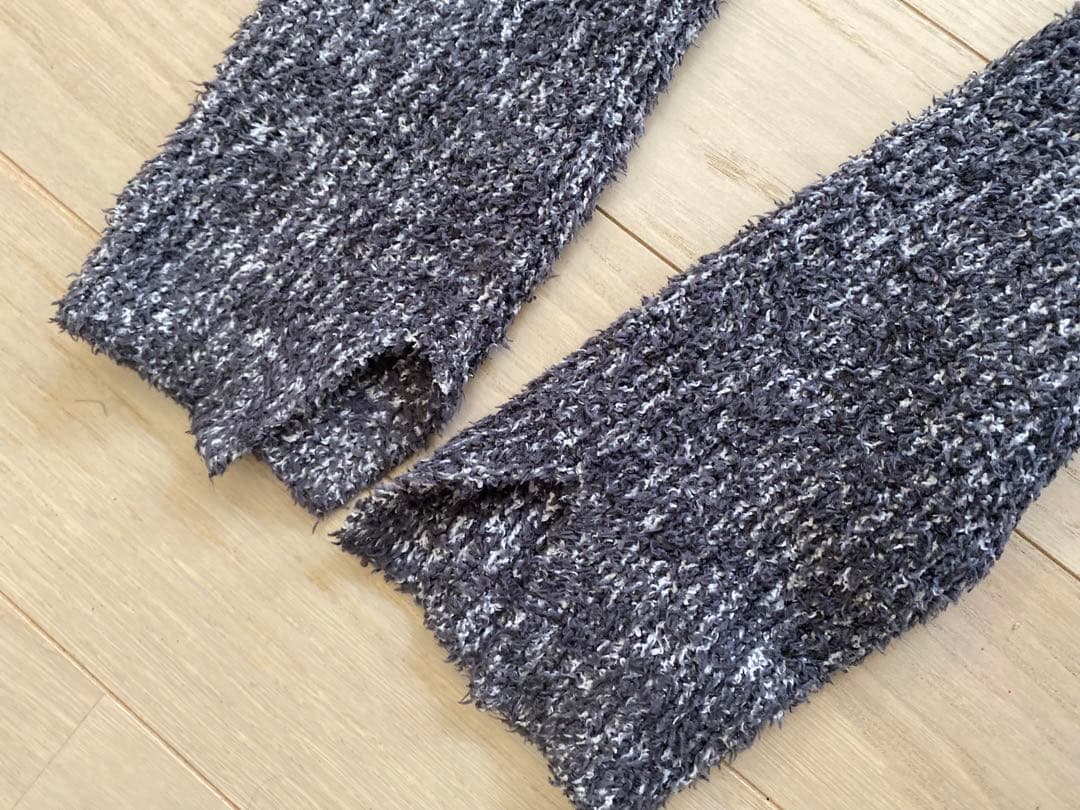 美品　ジェラートピケ　ニット　セットアップ　グレー　ネイビー