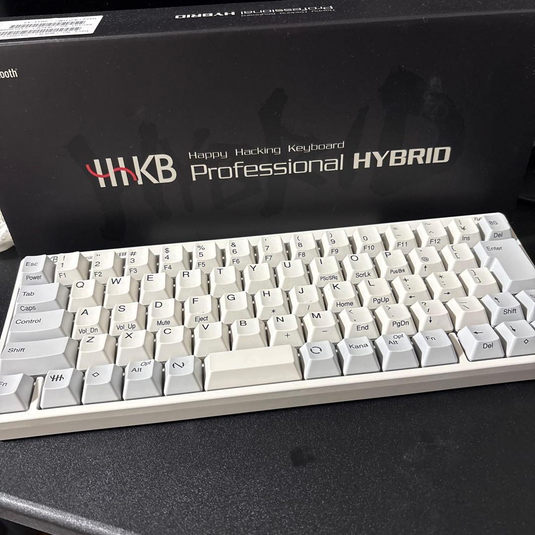 HHKB Professional HYBRID Type-S 日本語配列　白