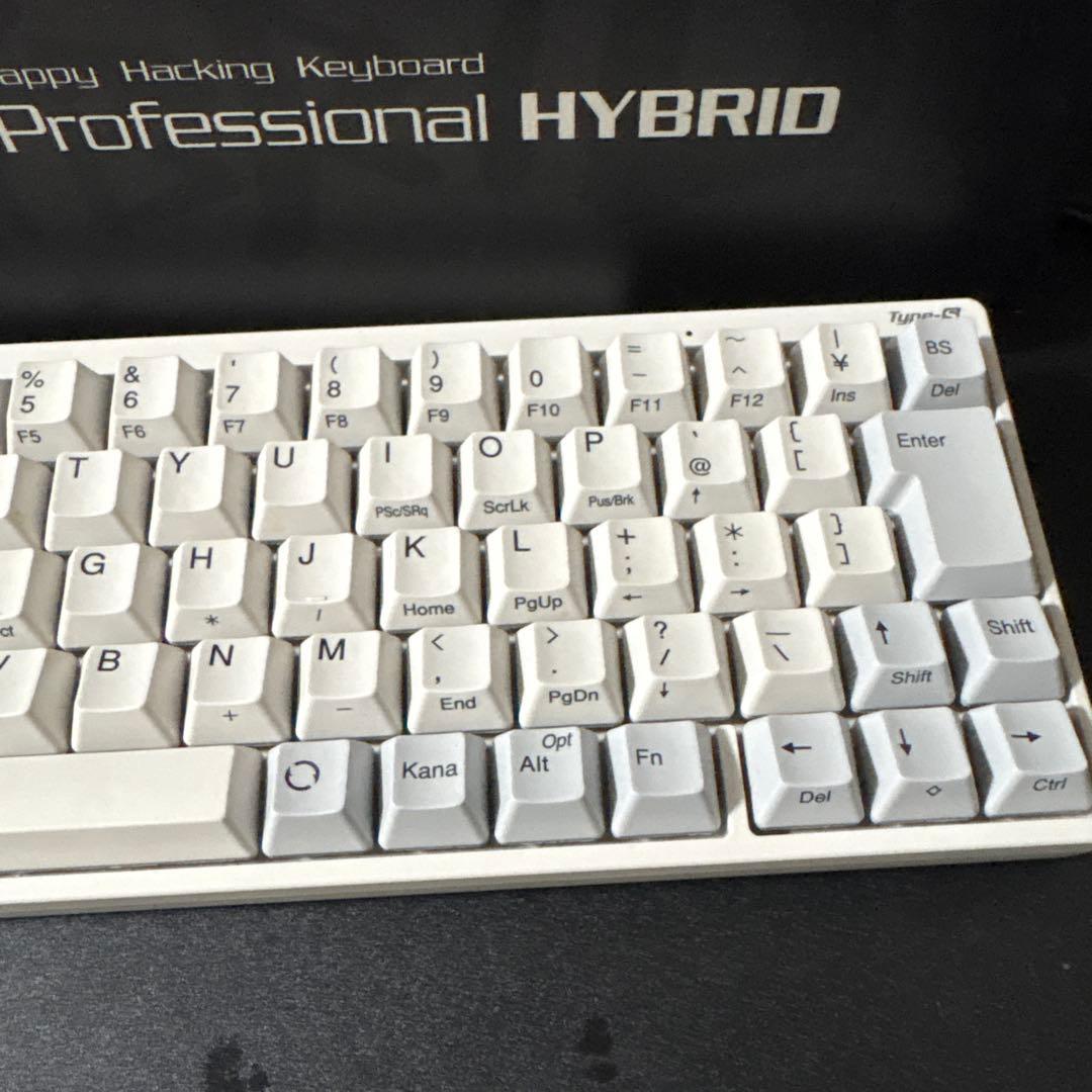 HHKB Professional HYBRID Type-S 日本語配列　白
