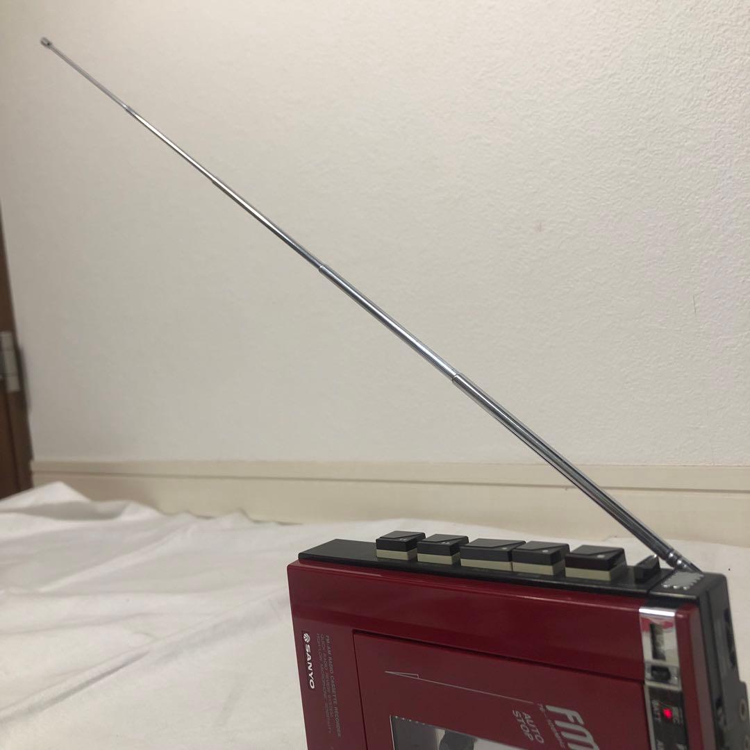 送料込★新品級美品★SANYO MR-60 ラジカセ　ラジオ動作確認済 レトロ