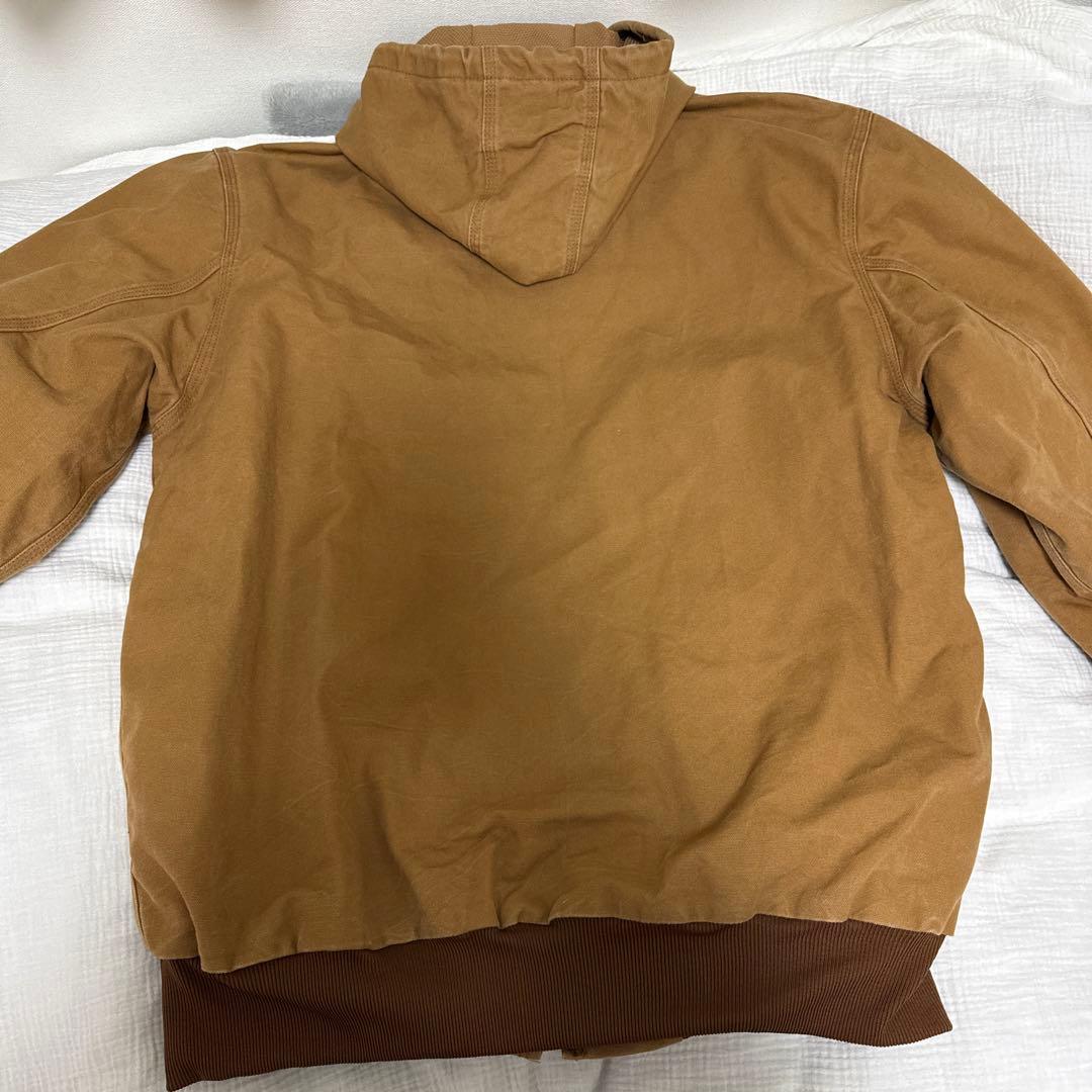 U.S.A製 Carhartt フード付きジャケット ブラウン
