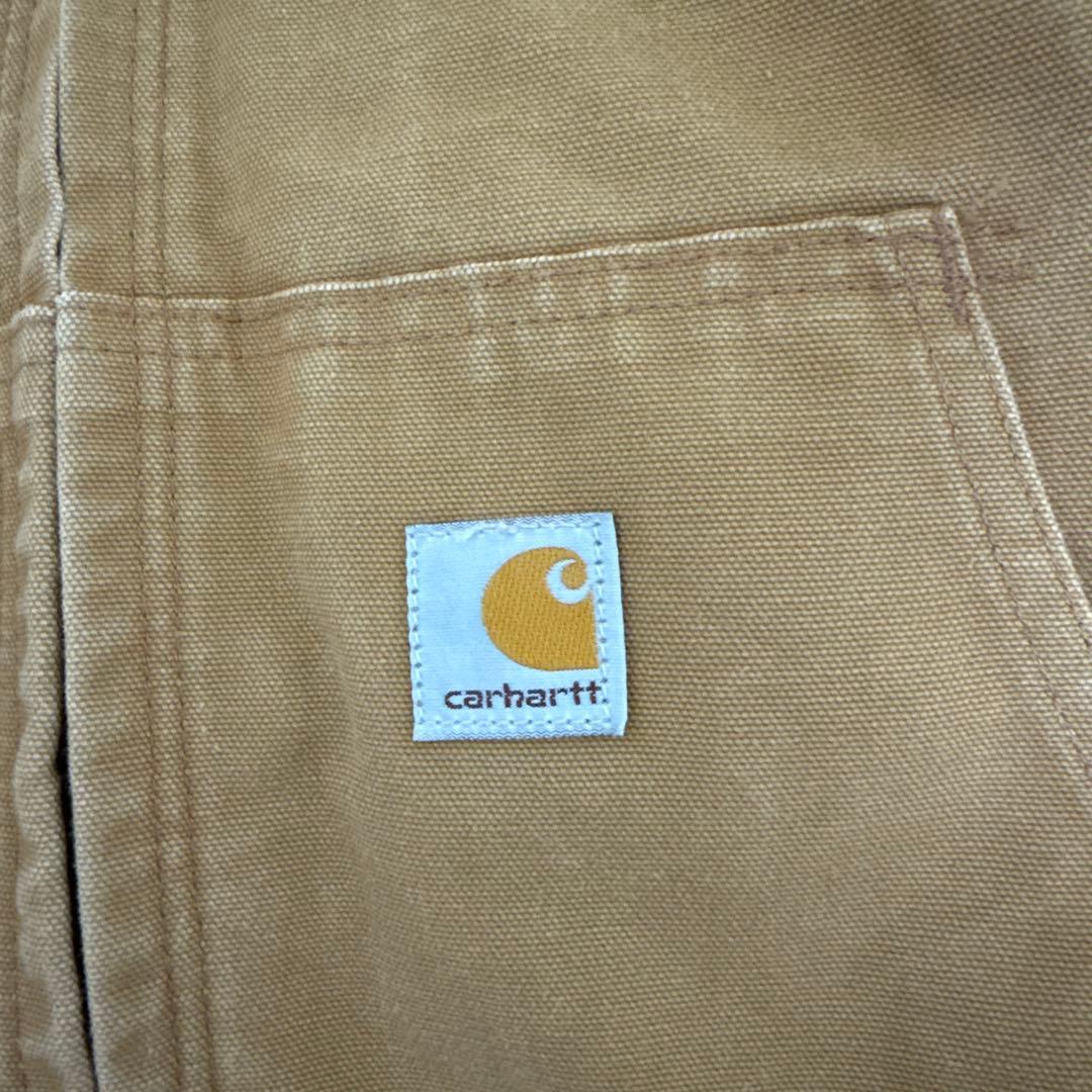 U.S.A製 Carhartt フード付きジャケット ブラウン