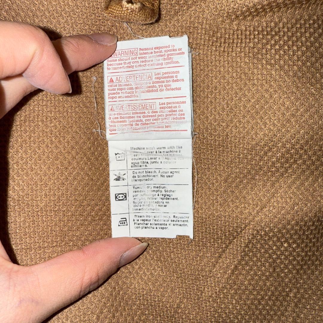 U.S.A製 Carhartt フード付きジャケット ブラウン