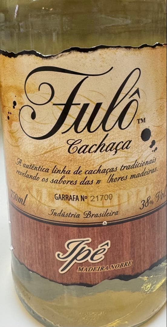 カシャッサ　カシャーサ　Fulô Cachaça 750ml 38%