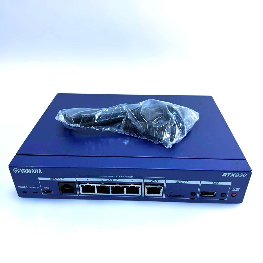 YAMAHA RTX830 ギガアクセス VPN ルーター 動作品　m1