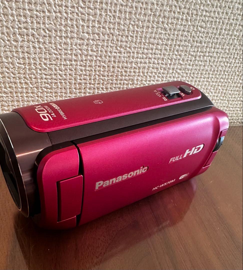 【かつどん】★美品★Panasonic HC-WS70M ピンク