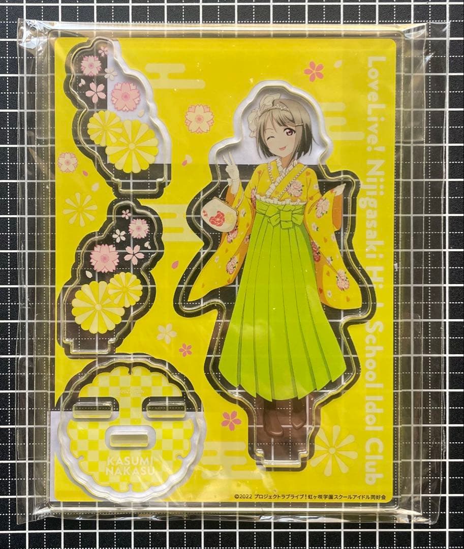 東京駅いちばんプラザ「ラブライブ！虹ヶ咲学園」　アクリルスタンド　コンプ