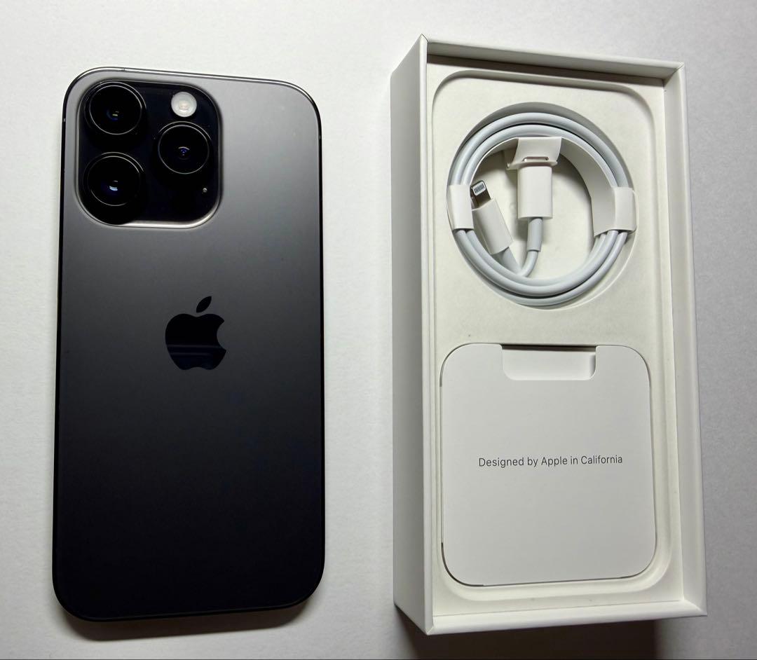 iPhone 14 Pro 256GB SIMフリー交換品バッテリー85% 美品