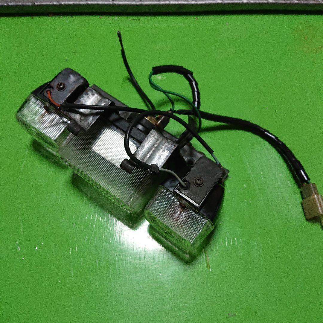 ホンダ NSR50（中期）に付いていたライト・ウィンカー一式 クリアー
