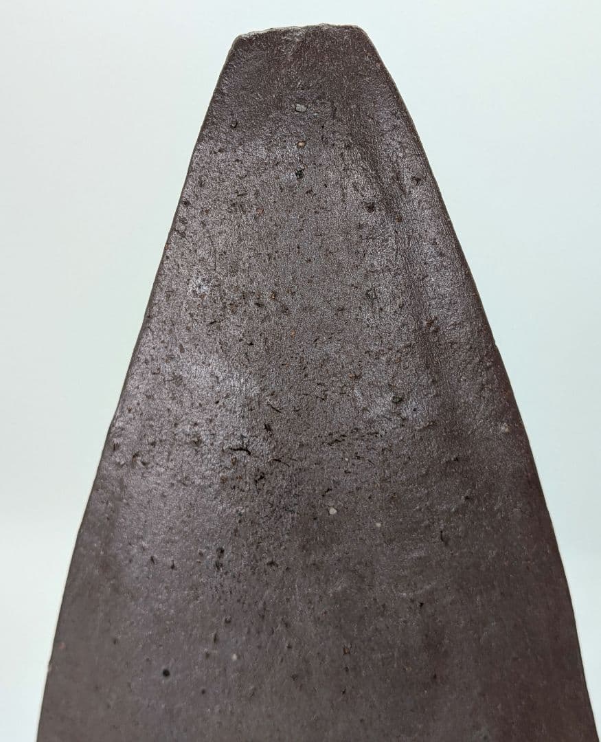 人間国宝 藤原雄 備前焼 皿 合箱栞 長皿 食器 菓子器 菓子皿 在銘 物故作家