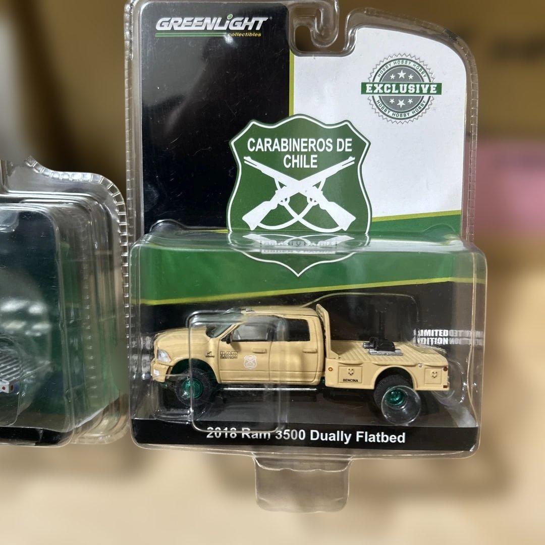 GREENLIGHT ゴースネックトレーラー & ラム3500デュアリーフラット