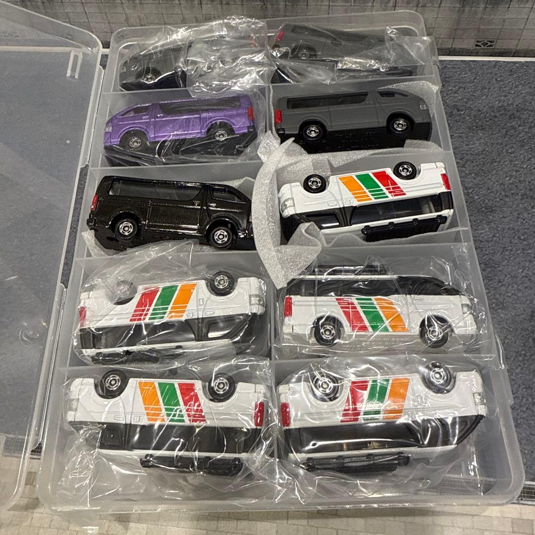 ミニカーセット 10台 ハイエース