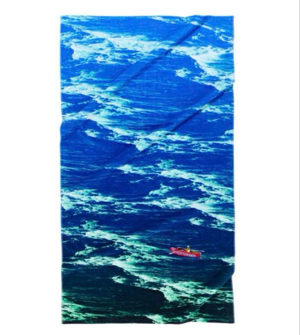 タオル Supreme week18 Boat Towel Multi BLUE