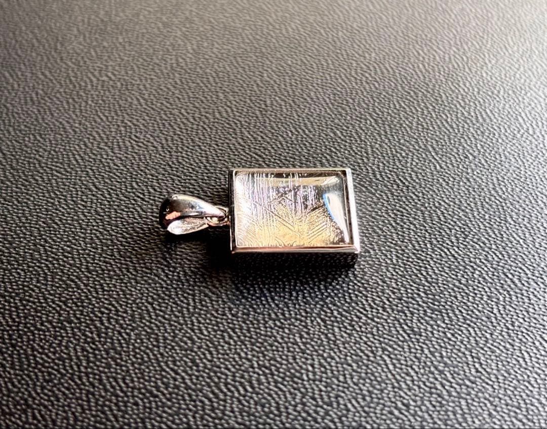 Qualia様用　宇宙の彼方から舞い降りし奇跡の隕石　プレミアムシルバーギベオン