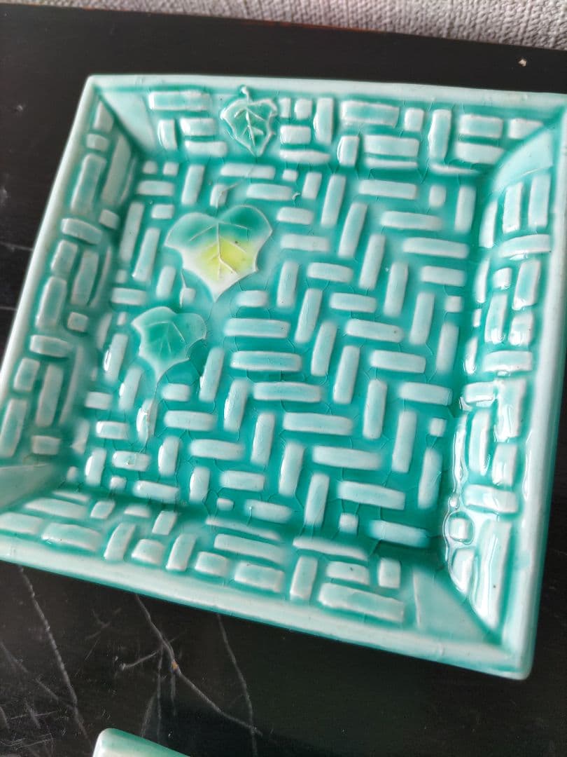 珉平焼網目豆皿5枚セット