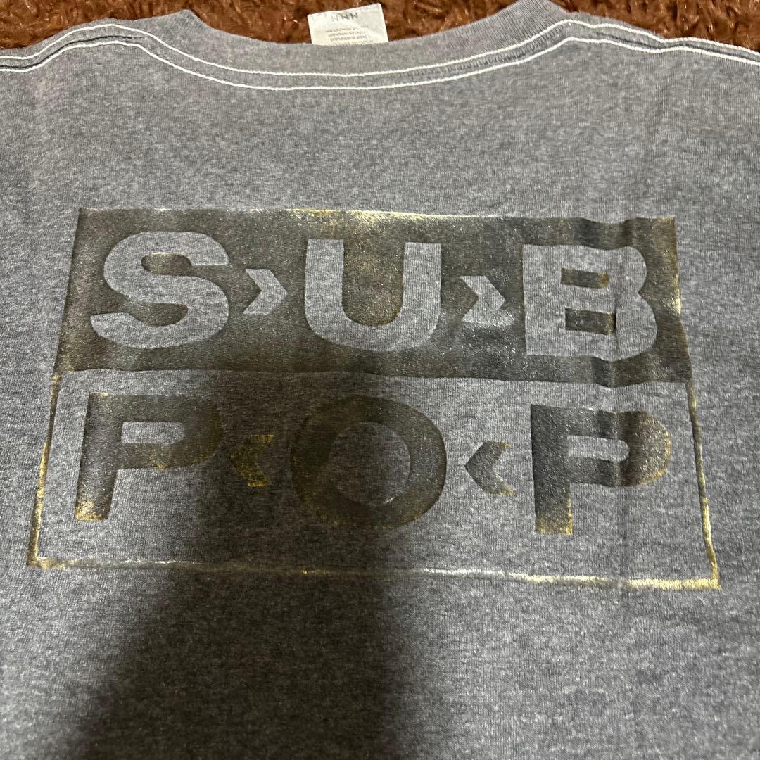 SUB POP 20周年限定Tシャツ 超レア プリントゴールド