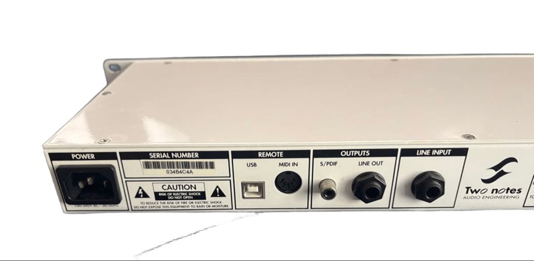 Two notes torpedo Live キャビネットシミュレータ