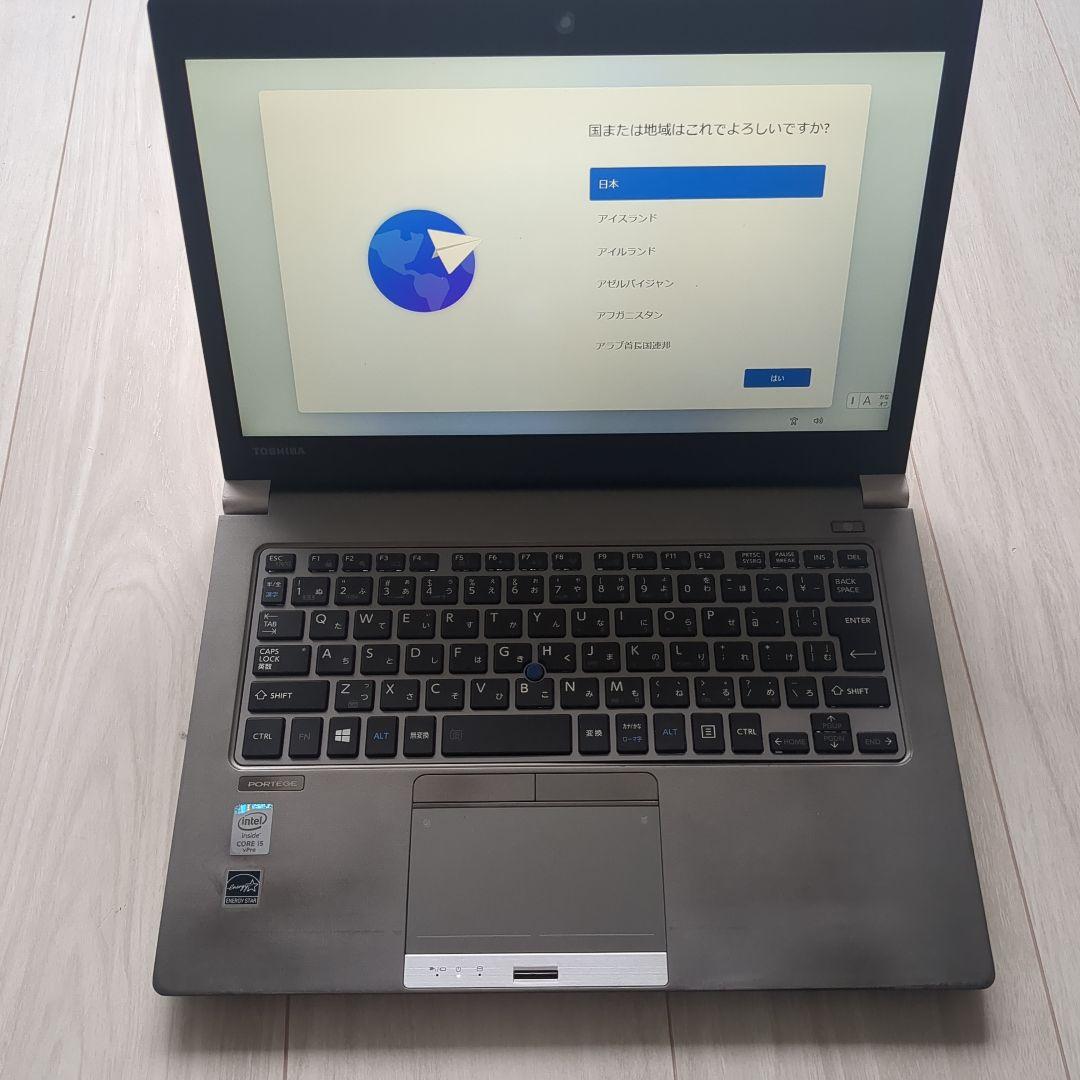 Windowsノート本体 TOSHIBA Portege R634 Core i5 16GB