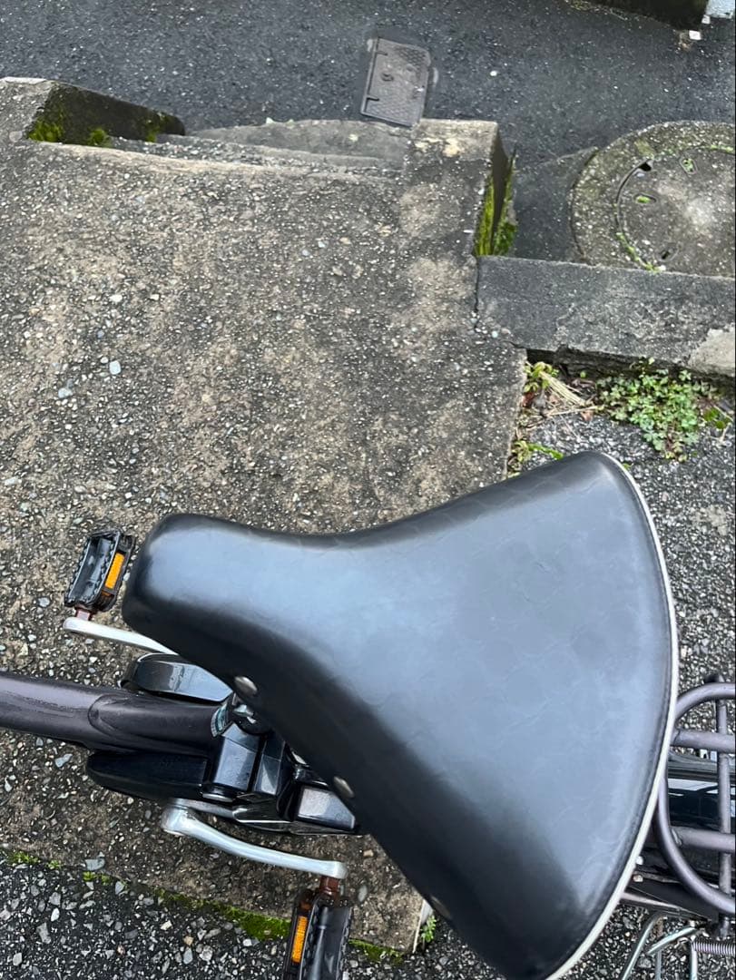 【引取限定】ブリジストン　電動自転車　アンジェリーノ　チャイルドシート付