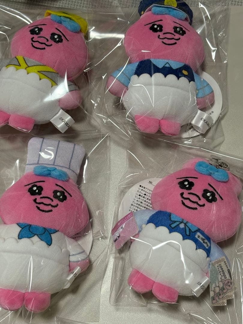 おぱんちゅうさぎ × しまむら ぬいぐるみチャーム 14種 お仕事/シルバー、他