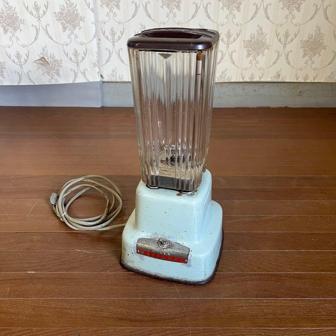 【アンティーク】ナショナル 電気ミキサー No.9-686 昭和レトロ 古道具