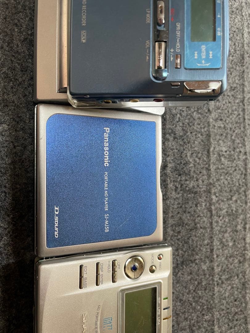 Panasonic　sharp MDプレーヤージャンク品