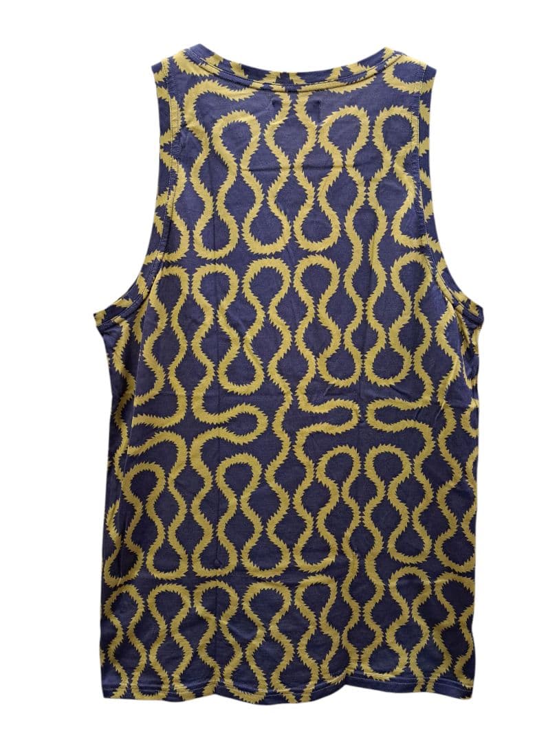 ポンポン スクイグル タンクトップ NAVY