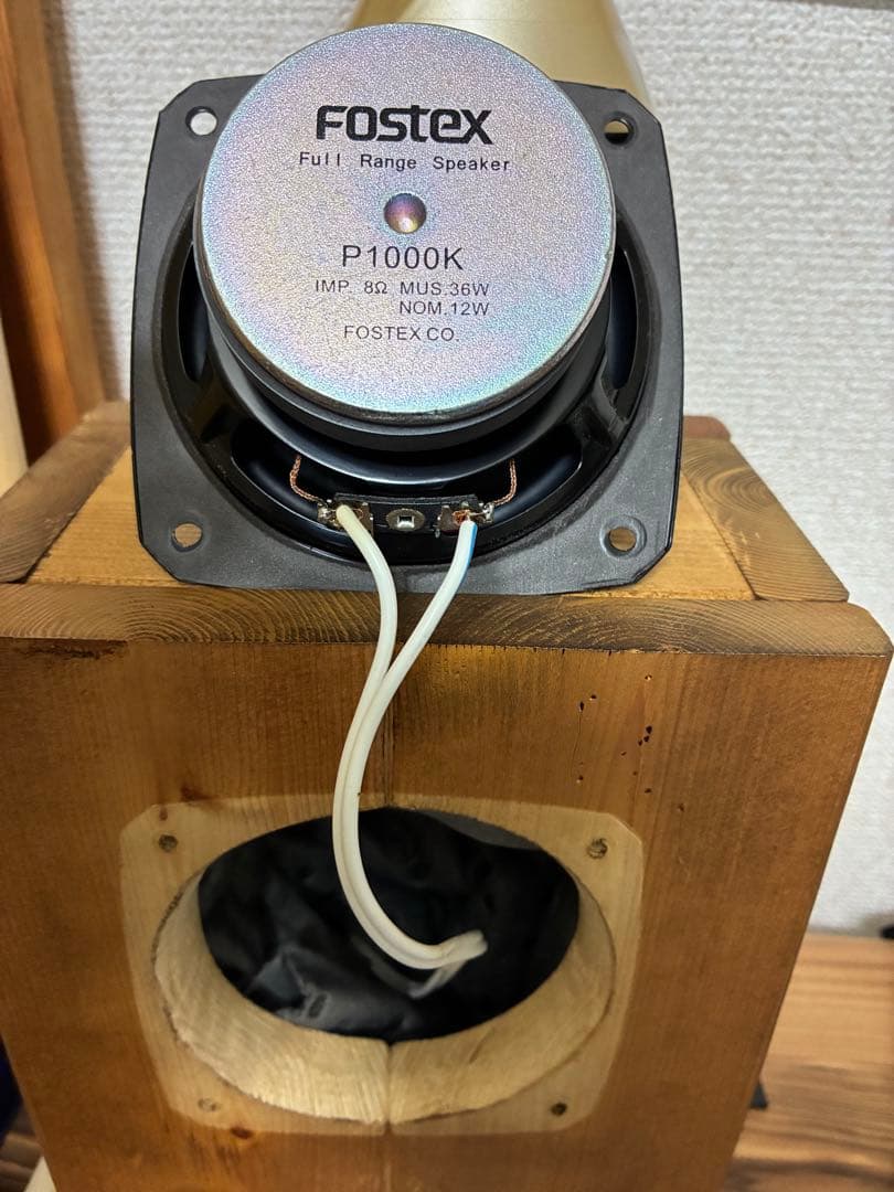 FX-AUDIO TUBE-04J 真空管アンプ fostexスピーカーセット