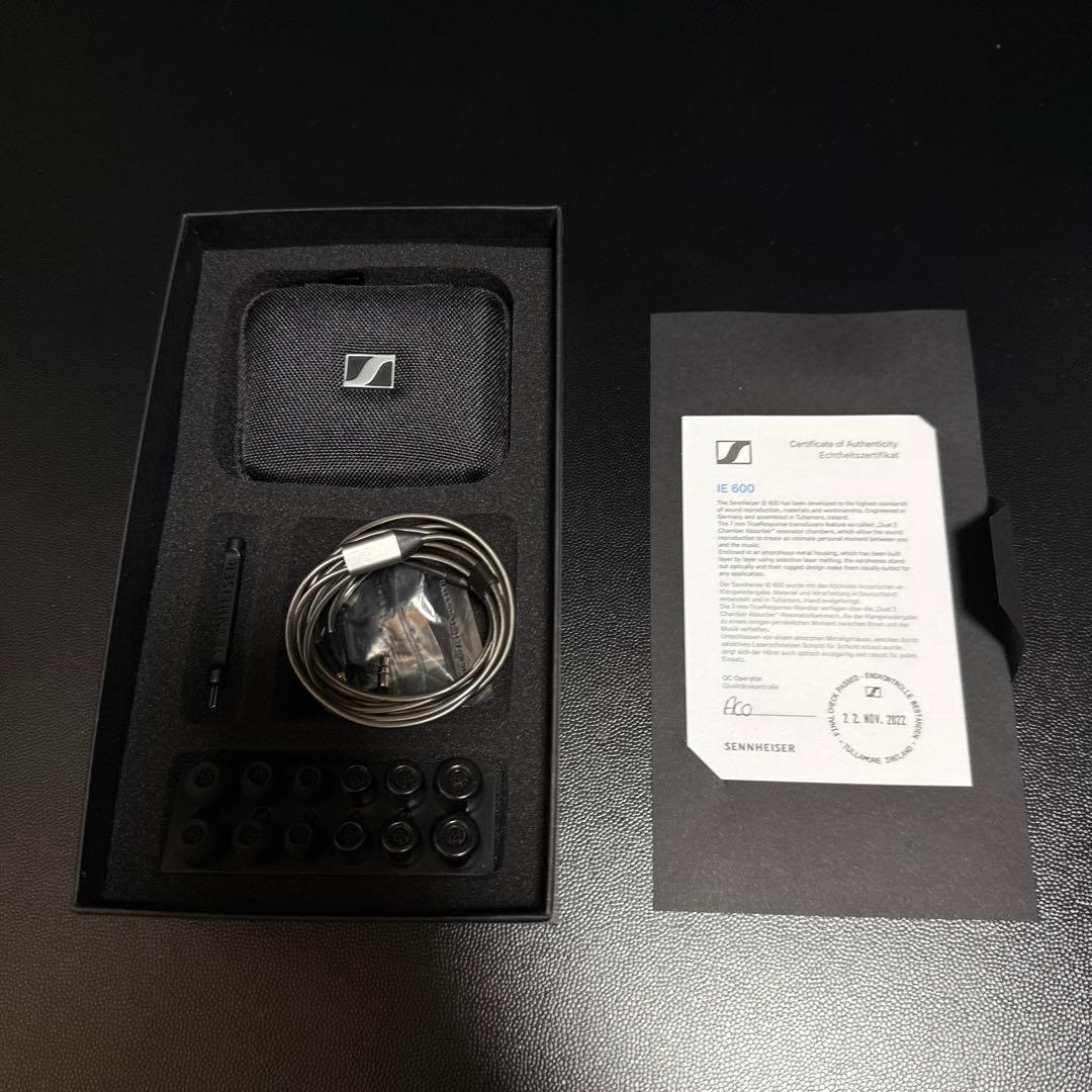Sennheiser IE 600 イヤホン　ゼンハイザー
